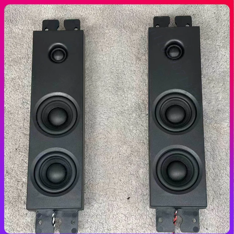 2Pcs high sound quality 2 inch two-way frequency three-speaker desktop passive 8 Europe 20W DIY dual subwoofer
2Pcs high sound quality 2 inch two-way frequency three-speaker desktop passive 8 Europe 20W DIY dual subwoofer