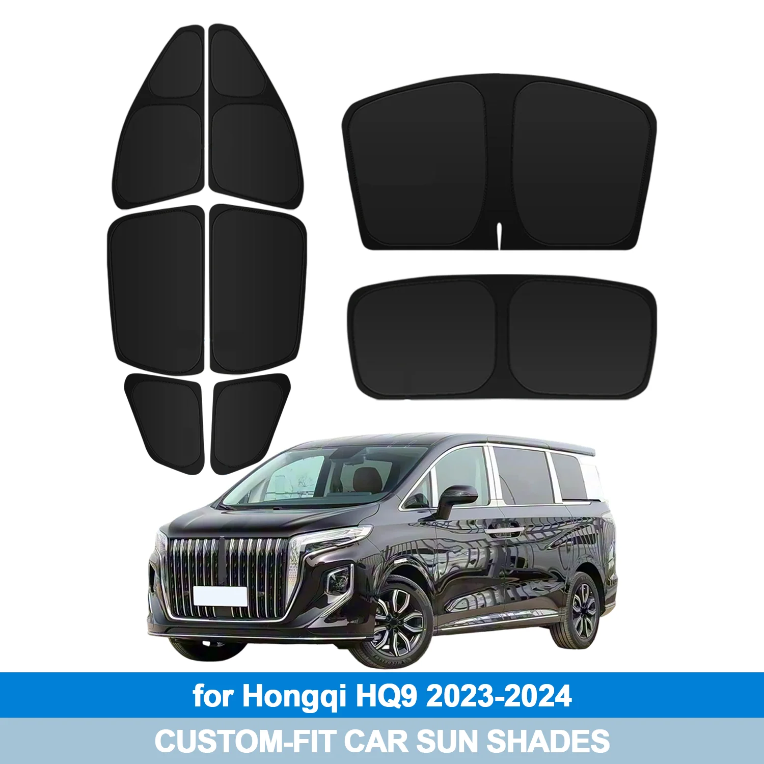 For Hongqi HQ9 2023-2024 Windshield Sun Shade Side Window Shades Cover Sun Visor Shield Privacy Protection
For Hongqi HQ9 2023-2024 Windshield Sun Shade Side Window Shades Cover Sun Visor Shield Privacy Protection