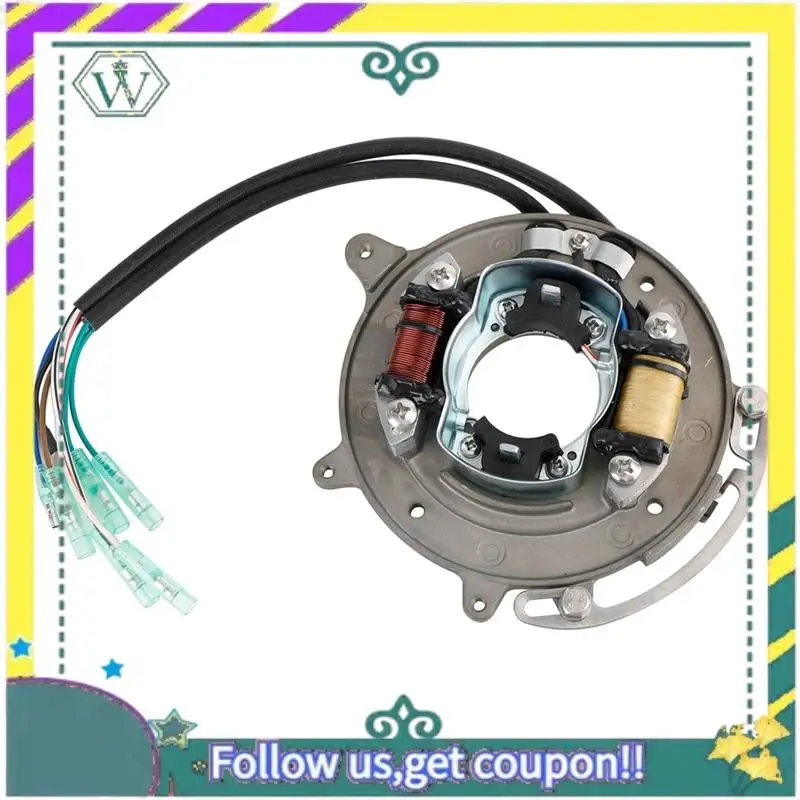Upgraded Charge Lighting Coil Base Assy Fit For Yamaha Outboard Motor 25Hp 30Hp 69P-85560-00
Upgraded Charge Lighting Coil Base Assy Fit For Yamaha Outboard Motor 25Hp 30Hp 69P-85560-00