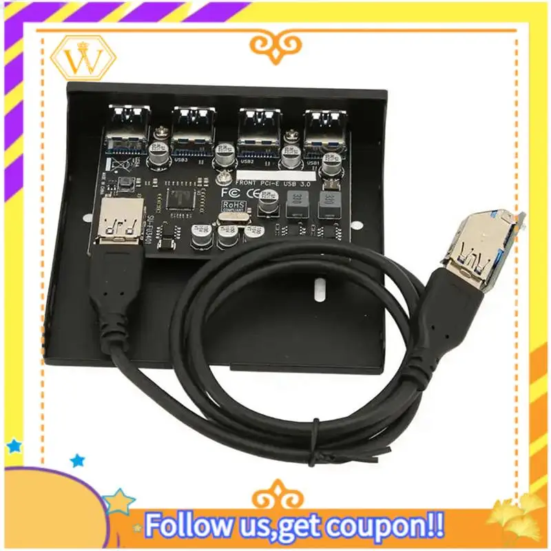 Новейшая передняя панель USB, 4 порта USB 3.0, 5 Гбит/с, концентратор PCIE-USB3.0 для отсека для дисковода для настольных ПК
Новейшая передняя панель USB, 4 порта USB 3.0, 5 Гбит/с, концентратор PCIE-USB3.0 для отсека для дисковода для настольных ПК