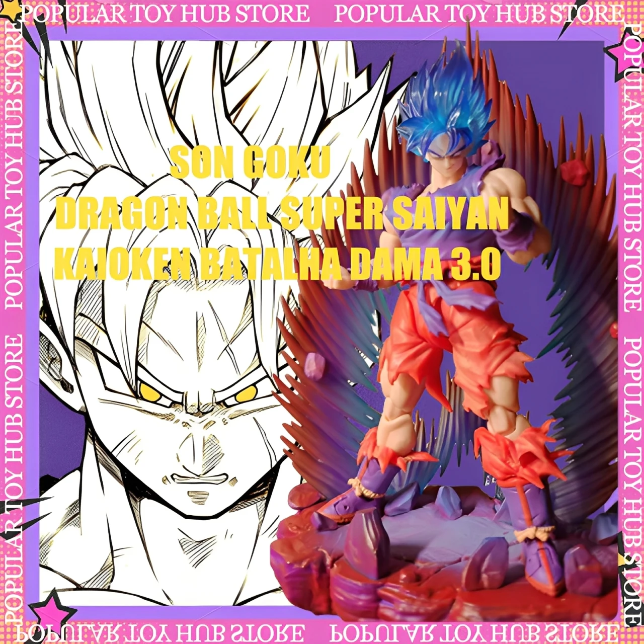 Фигурки E&C Studio Son Goku Dragon Ball Z SHF Super Saiyan Azul Son Goku Kaioken Batalha Dama 3.0 Body Anime Action Toys Подарки
Фигурки E&C Studio Son Goku Dragon Ball Z SHF Super Saiyan Azul Son Goku Kaioken Batalha Dama 3.0 Body Anime Action Toys Подарки