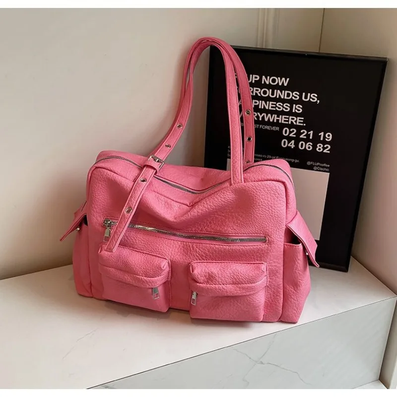 Richme Vintage Women Tote Bags Fashion Large Capacity Daily Commute Shoulder Bolso Mujer Luxury Designer Textured PU Bag Female
Richme Vintage Women Tote Bags Fashion Large Capacity Daily Commute Shoulder Bolso Mujer Luxury Designer Textured PU Bag Female