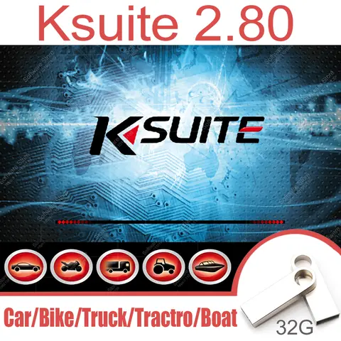 Logiciel ECU Ksuite 2.80 compatible avec K E S S V2 V5.017 RSA, correction des erreurs, déverrouillage pour voitures, camions, motos, tracteurs, version en ligne européenne