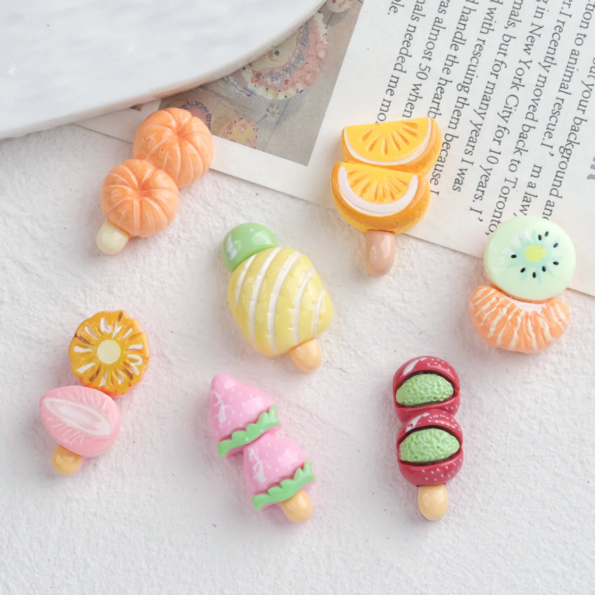 New Simulated Foods Fruit Resin Cabochon 20pcs Resin Flatbacks for DIY Jewelry Making Wholesale Scrapbook Decoration Accessory
New Simulated Foods Fruit Resin Cabochon 20pcs Resin Flatbacks for DIY Jewelry Making Wholesale Scrapbook Decoration Accessory