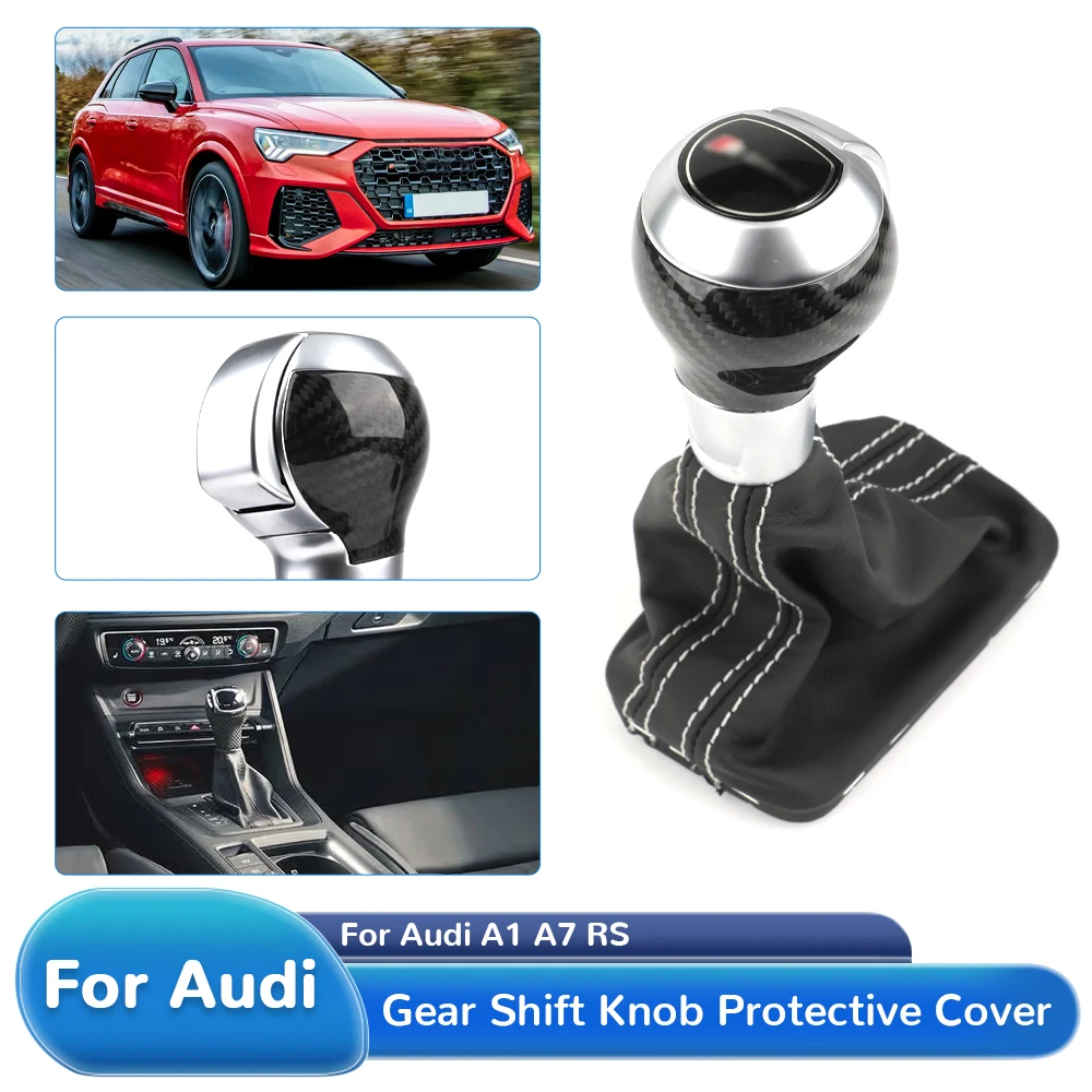 Carbon Fiber Automatic Gear Shift Knob For Audi A6 C7 A3 8v A7 A1 Q2 Q3 S3 S5 S6 S7 RS 3 4 6 7 SQ5
Carbon Fiber Automatic Gear Shift Knob For Audi A6 C7 A3 8v A7 A1 Q2 Q3 S3 S5 S6 S7 RS 3 4 6 7 SQ5