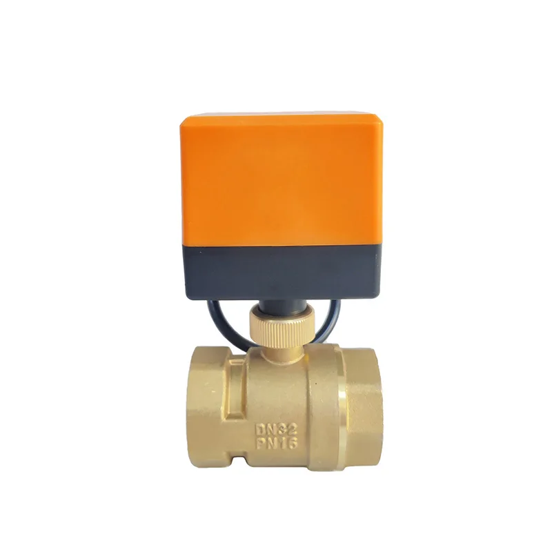 DN32 Electric Ball Valve With Motor 3-Wire Brass Motorized Ball Valve Electric Drive Crane 220V 24V 12V Water Valves
DN32 Electric Ball Valve With Motor 3-Wire Brass Motorized Ball Valve Electric Drive Crane 220V 24V 12V Water Valves