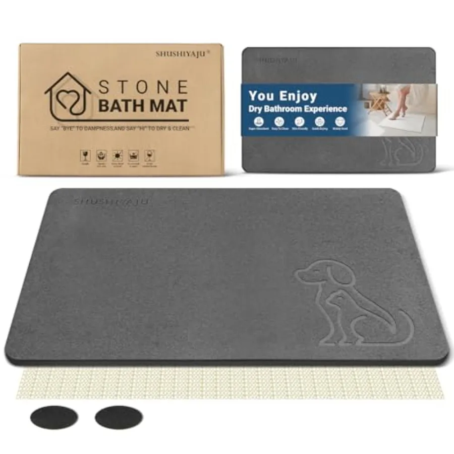 Stone Bath Mat Quick Dry Diatomaceous Earth Non-Slip Shower Bathmat Super Absorbent Water Diatomite Bathroom Floor Pad Elegant
Stone Bath Mat Quick Dry Diatomaceous Earth Non-Slip Shower Bathmat Super Absorbent Water Diatomite Bathroom Floor Pad Elegant