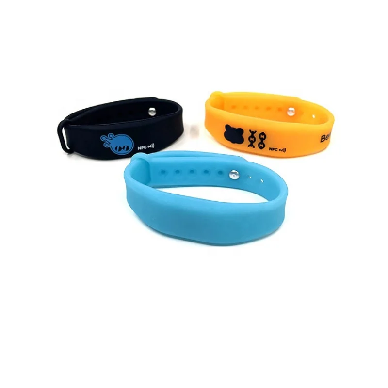 Custom ized Logo Waterproof NFC Bracelet Cashless Payment Wristband Adjustable RFID Silicone Wristband
Custom ized Logo Waterproof NFC Bracelet Cashless Payment Wristband Adjustable RFID Silicone Wristband