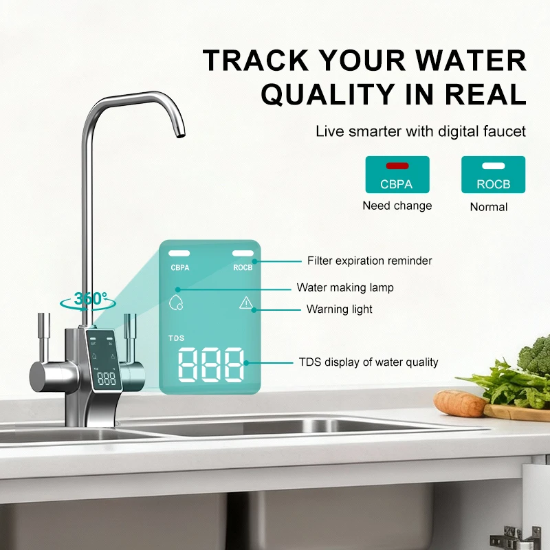 Daily Use 6-Stage Stainless Steel Water Filter with Long Life Cartridge
Daily Use 6-Stage Stainless Steel Water Filter with Long Life Cartridge