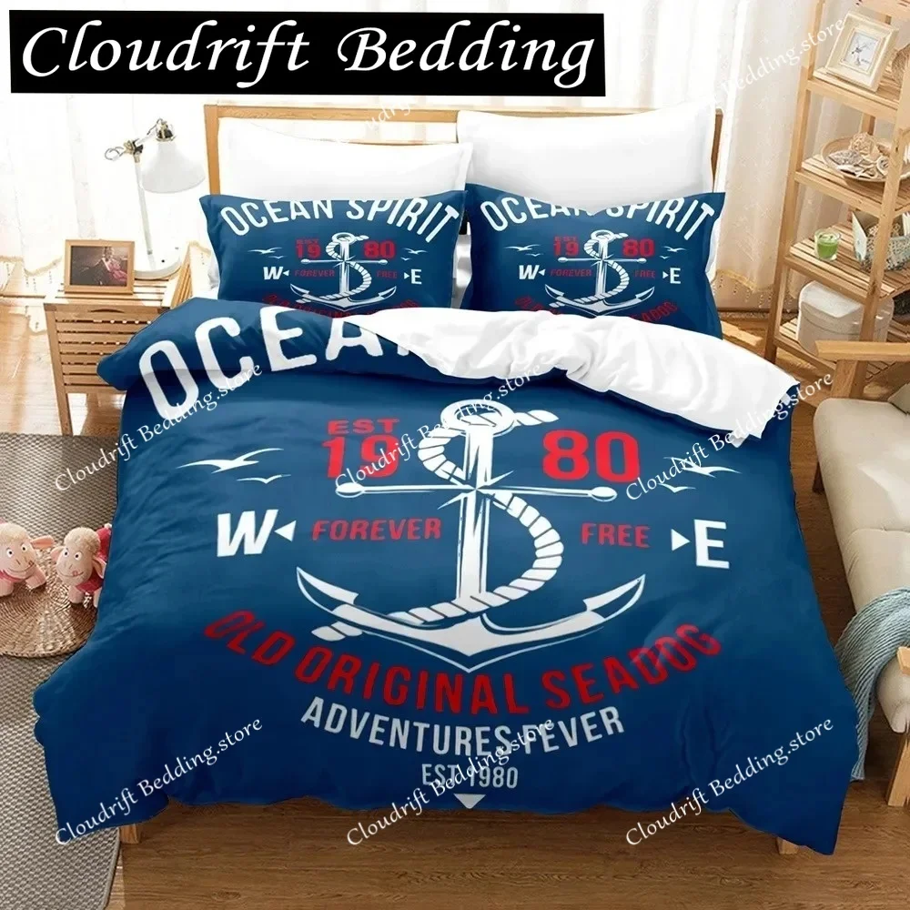 Nautical Ocean Anchor Bedding Sets 2026 Ocean Spirit Duvet Cover Bedding Set King Queen Bed Linen With Pillowcase Bedclothes
Nautical Ocean Anchor Bedding Sets 2026 Ocean Spirit Duvet Cover Bedding Set King Queen Bed Linen With Pillowcase Bedclothes
