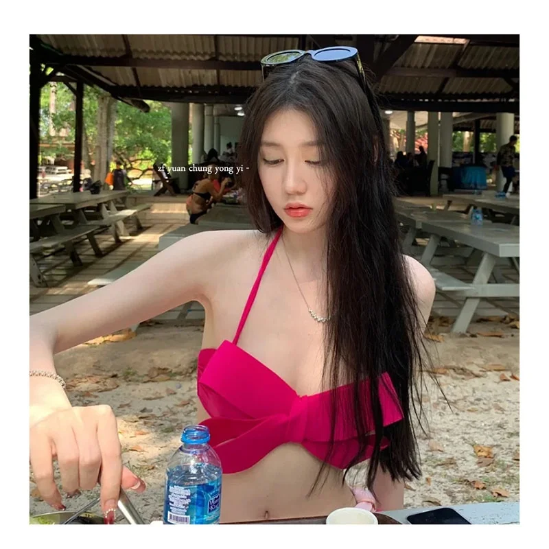 Sexy Bikini Pure Desire Ceiling Separate Swimwear Women's Sensual Internet Famous Holiday Sle Beach e Swimsuit
Sexy Bikini Pure Desire Ceiling Separate Swimwear Women's Sensual Internet Famous Holiday Sle Beach e Swimsuit