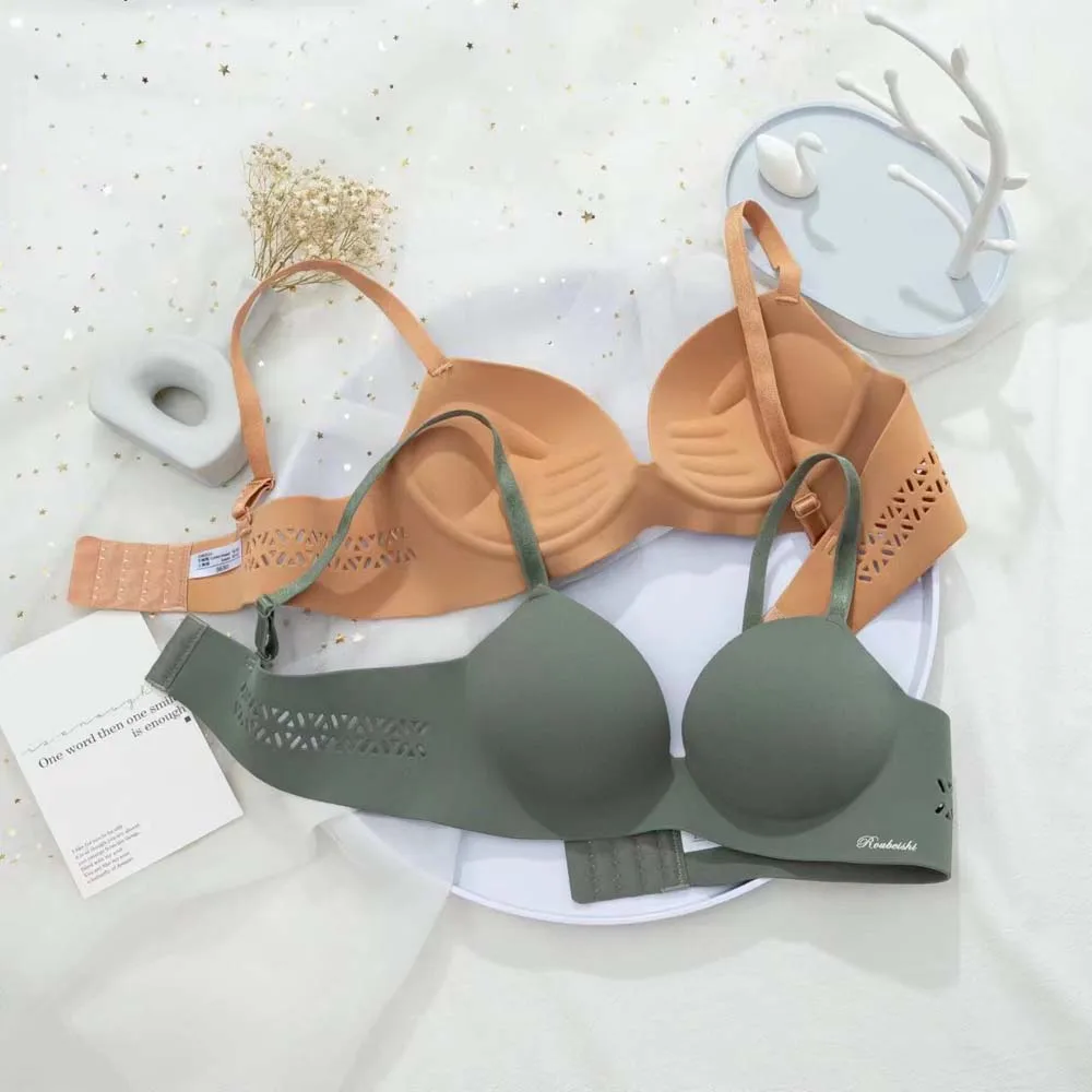 Seamless Wireless Deep V Bra Beautiful Back No Trace Girls Seamless Bra Close-fitting Black/Nude/Orange/Green Push Up Underwear
Seamless Wireless Deep V Bra Beautiful Back No Trace Girls Seamless Bra Close-fitting Black/Nude/Orange/Green Push Up Underwear