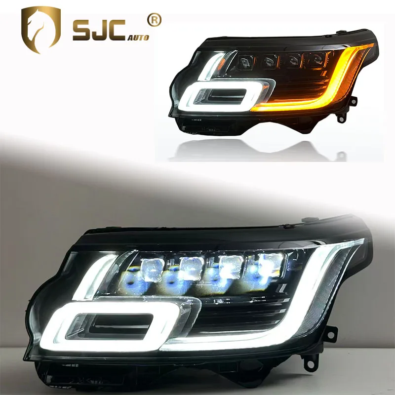 Auto Car Head Lights for 2014-2017 Land Rover Range Rover Vogue Upgraded 2018 New Style LED Head Lights Front Lamps
Auto Car Head Lights for 2014-2017 Land Rover Range Rover Vogue Upgraded 2018 New Style LED Head Lights Front Lamps