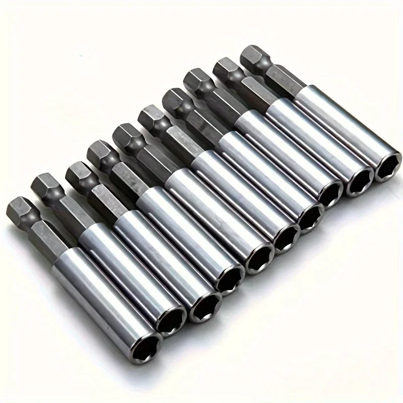 Screwdriver Bit Holder Quick Release Hex Shank Drill Bit Extender Adapter Set for Screws Nuts Drill
Screwdriver Bit Holder Quick Release Hex Shank Drill Bit Extender Adapter Set for Screws Nuts Drill