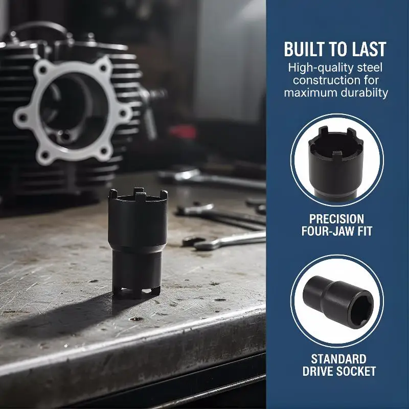 Motorcycle Double Headed Clutch Lock Nut Removal Tool Universal Steel Nut Wrench for Repair Workshop Mechanic Essential Kit
Motorcycle Double Headed Clutch Lock Nut Removal Tool Universal Steel Nut Wrench for Repair Workshop Mechanic Essential Kit