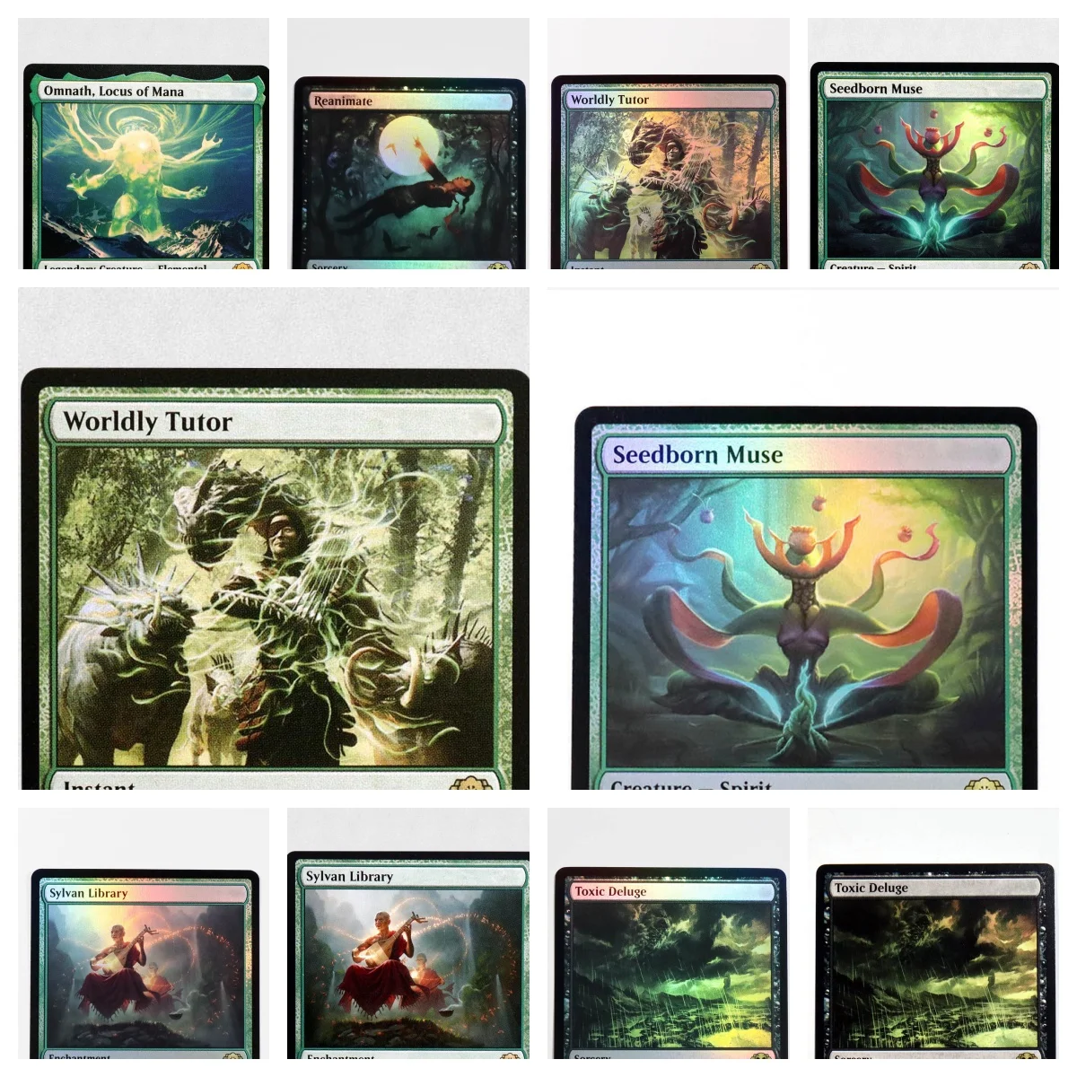 CC1/CC2 Foil/Holo TCG Magical Proxy Black Высокое качество Прокси игральные карты Seedborn Muse Gathering Настольная игровая колода Коллекционные карты
CC1/CC2 Foil/Holo TCG Magical Proxy Black Высокое качество Прокси игральные карты Seedborn Muse Gathering Настольная игровая колода Коллекционные карты