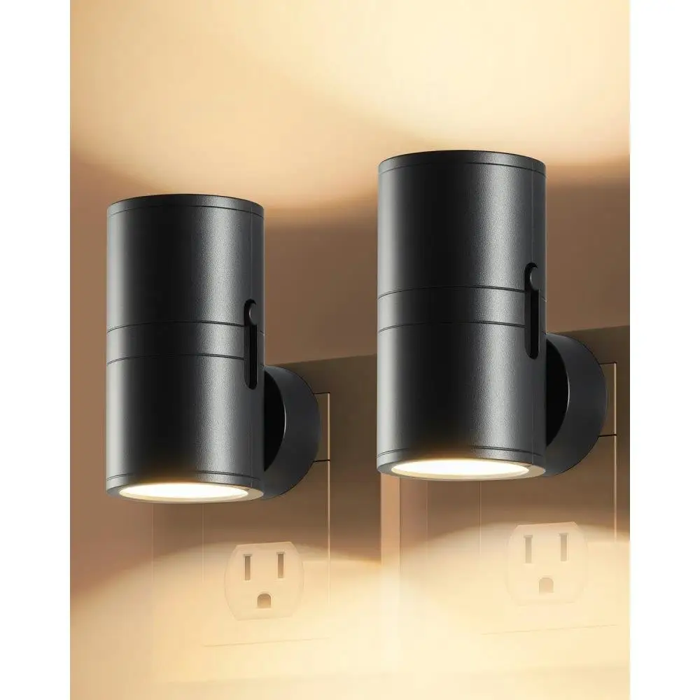 Night Light with Dusk to Dawn Sensor Modern Plug-In Wall Light Energy Efficient Bedroom and Hallway Lighting Solution
Night Light with Dusk to Dawn Sensor Modern Plug-In Wall Light Energy Efficient Bedroom and Hallway Lighting Solution