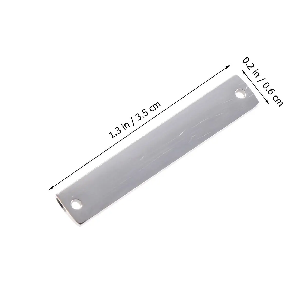 10 Pcs Double Hole Connector DIY Jewelry Accessories Bar Plating Decoration Pendant Hanging Ornaments Metal
10 Pcs Double Hole Connector DIY Jewelry Accessories Bar Plating Decoration Pendant Hanging Ornaments Metal