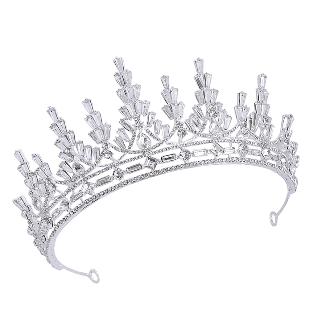 Crystal Crown Tiara Wedding Bridal Hair Accessory Rhinestone Headpiece Silver Elegant For Bride Bridesmaid Prom Photoshoot
Crystal Crown Tiara Wedding Bridal Hair Accessory Rhinestone Headpiece Silver Elegant For Bride Bridesmaid Prom Photoshoot