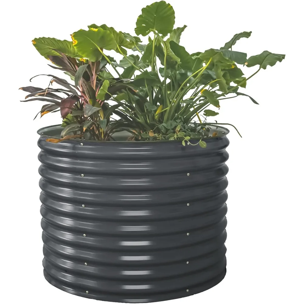 Round Raised Garden Bed Raised Bed Planter Box for Vegetables Flowers Patio-Modern
Round Raised Garden Bed Raised Bed Planter Box for Vegetables Flowers Patio-Modern
