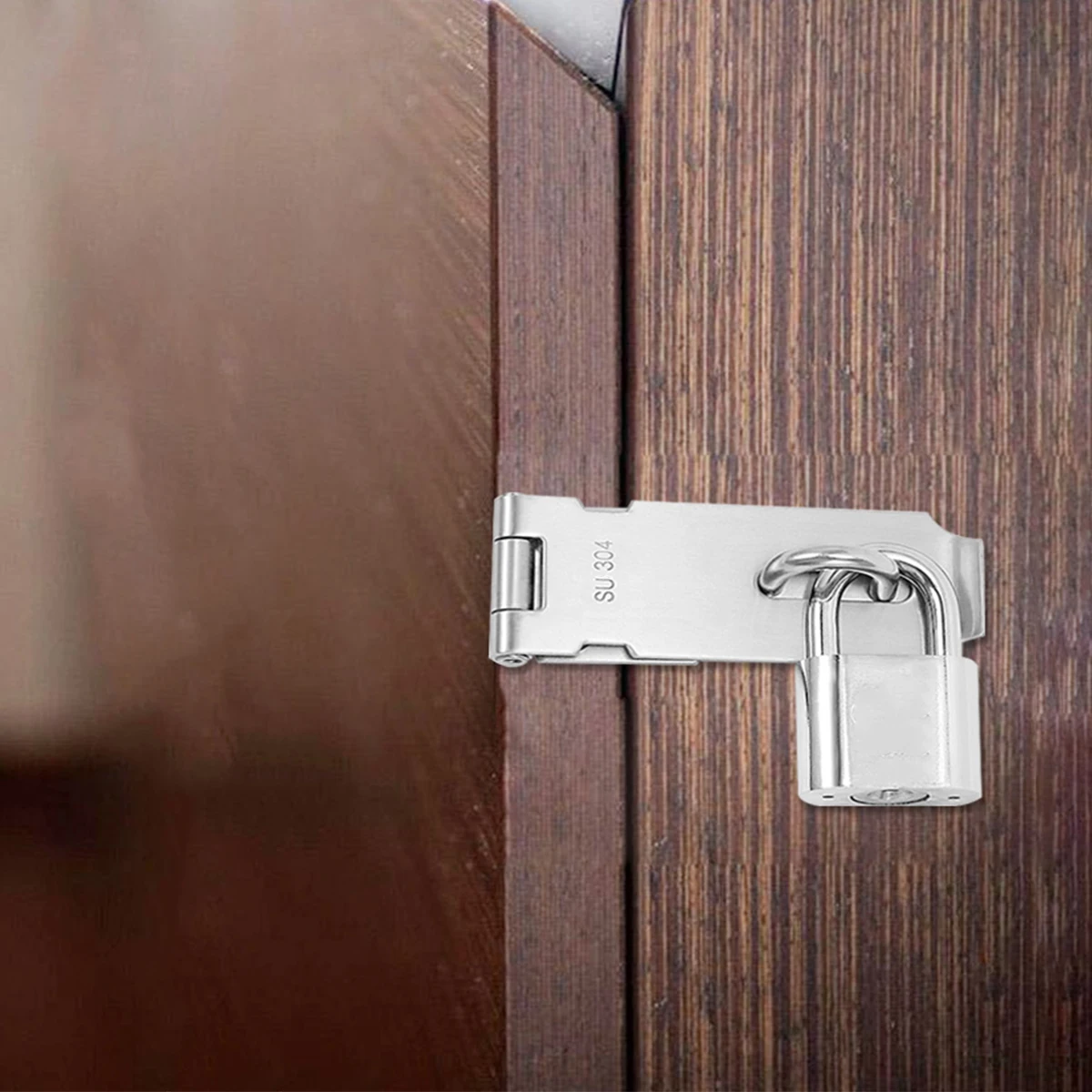 3pcs Thickened Stainless Steel Padlock Hasps Heavy Duty Lock Latch Door Clasp Hasp Fitting Accessories 3Inch 4Inch 5Inch Durable
3pcs Thickened Stainless Steel Padlock Hasps Heavy Duty Lock Latch Door Clasp Hasp Fitting Accessories 3Inch 4Inch 5Inch Durable
