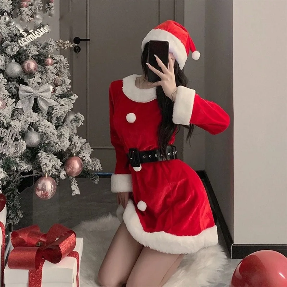 Comfortable Christmas Dress New Year Women Pajamas Red Dress Suit Slim Fit Sweet Long Sleeve Nightwear Girl
Comfortable Christmas Dress New Year Women Pajamas Red Dress Suit Slim Fit Sweet Long Sleeve Nightwear Girl