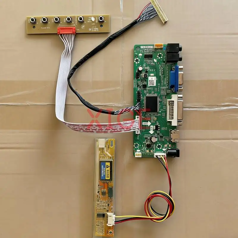 Комплект платы контроллера для экранов LP140WX1 N140A1 CLAA140WA01 LTN140W1, DIY, VGA DVI HDMI, 1280x768, 30-контактный LVDS, 1280*768, 1-CCFL
Комплект платы контроллера для экранов LP140WX1 N140A1 CLAA140WA01 LTN140W1, DIY, VGA DVI HDMI, 1280x768, 30-контактный LVDS, 1280*768, 1-CCFL