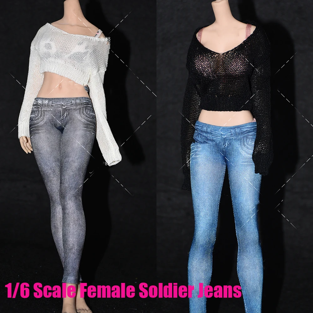 1/6 Female Soldier Denim Skinny Jeggings Pants Slim Elastic Print Pencil Trousers Clothes Accessory Fit 12'' Action Figure Model
1/6 Female Soldier Denim Skinny Jeggings Pants Slim Elastic Print Pencil Trousers Clothes Accessory Fit 12'' Action Figure Model