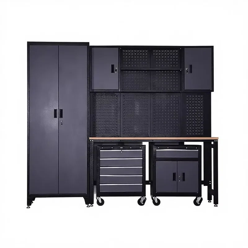 New Design Garage Storage Combination Tool Cabinets Heavy Workshop Metal WorkBench Garage Workstation Cabinet
New Design Garage Storage Combination Tool Cabinets Heavy Workshop Metal WorkBench Garage Workstation Cabinet