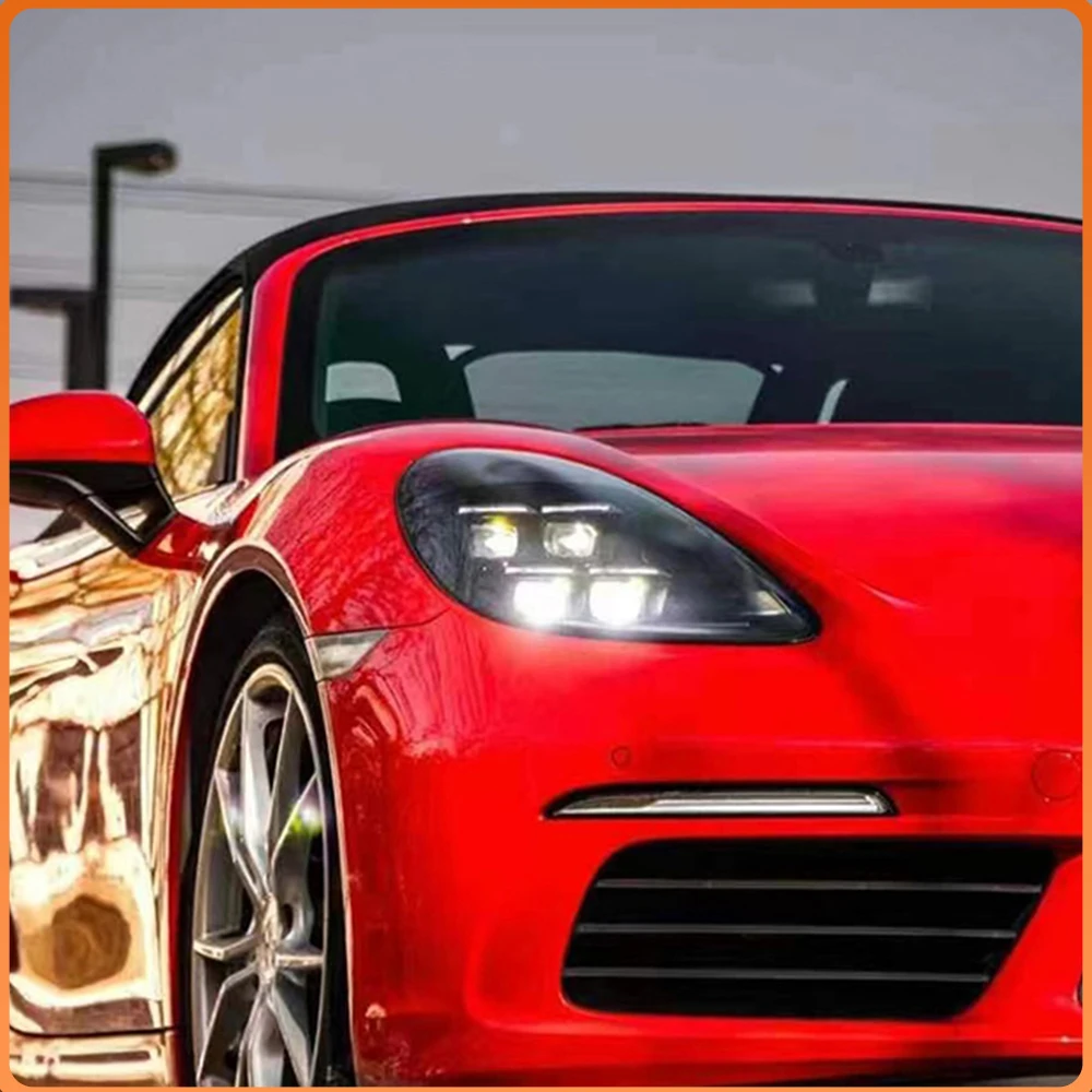 Комплект фар для Porsche Cayman или Boxster 981 (2013-2015) — Обновление автомобильного освещения в стиле 2024 года, аксессуары с линзами-проекторами
Комплект фар для Porsche Cayman или Boxster 981 (2013-2015) — Обновление автомобильного освещения в стиле 2024 года, аксессуары с линзами-проекторами