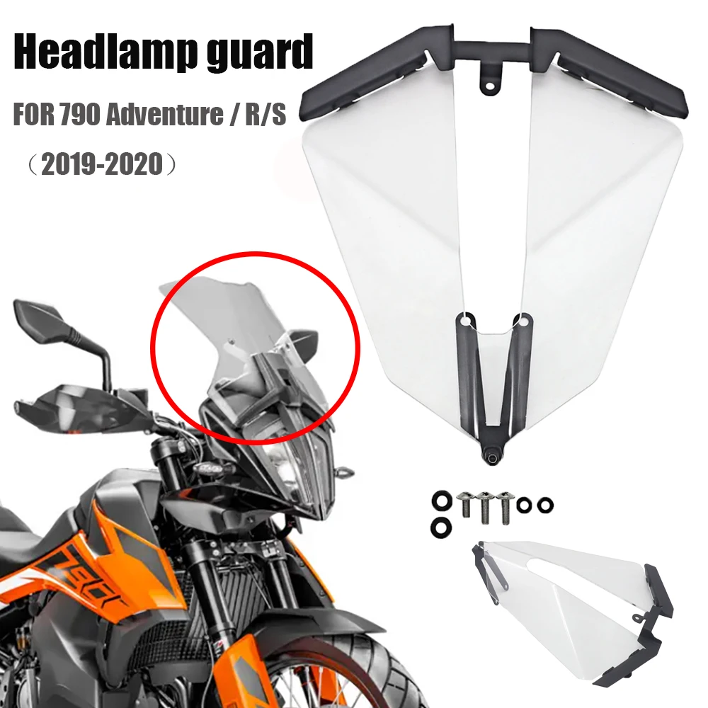 Motorcycle Headlight Guard Protector Grille Grill Cover Acrylic Lamp Pat Compatible For 790 Adventure/R/S 2019 2020
Motorcycle Headlight Guard Protector Grille Grill Cover Acrylic Lamp Pat Compatible For 790 Adventure/R/S 2019 2020