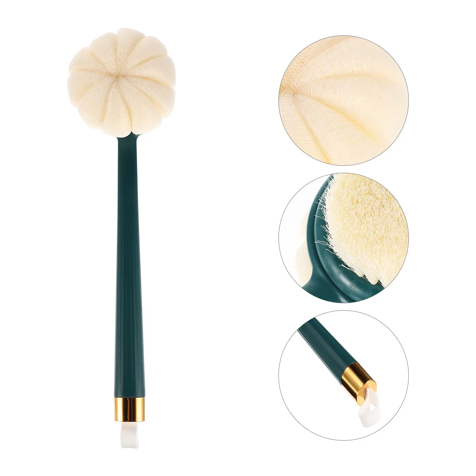 Bath Brush Back Scrubber Double Sided Long Handle Shower Brush Soft Nylon Bristles Quick Lather Ventilated Drying Cord Skin
Bath Brush Back Scrubber Double Sided Long Handle Shower Brush Soft Nylon Bristles Quick Lather Ventilated Drying Cord Skin