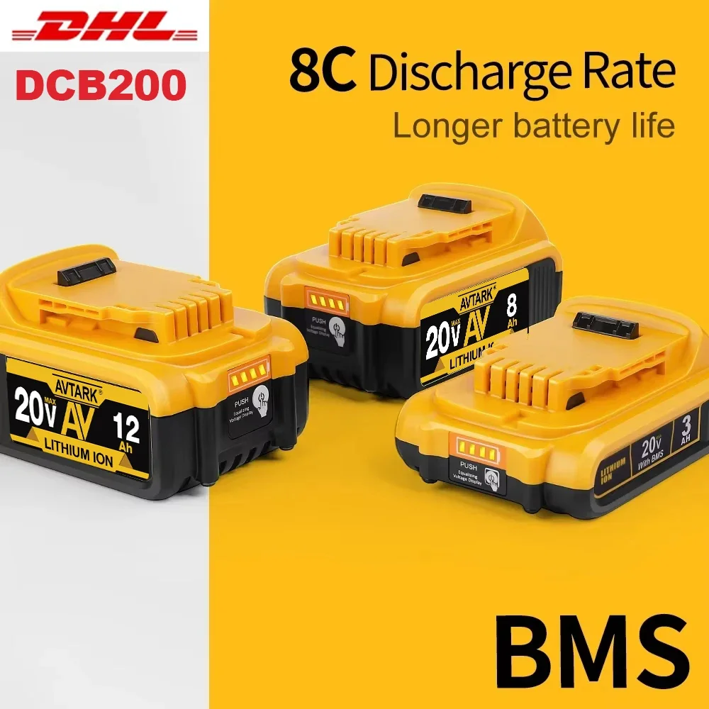 DCB200 FOR DEWALT original 20V, 12AH, DCB115, DCB118 battery charger, fast charging, lithium battery, tool battery
DCB200 FOR DEWALT original 20V, 12AH, DCB115, DCB118 battery charger, fast charging, lithium battery, tool battery