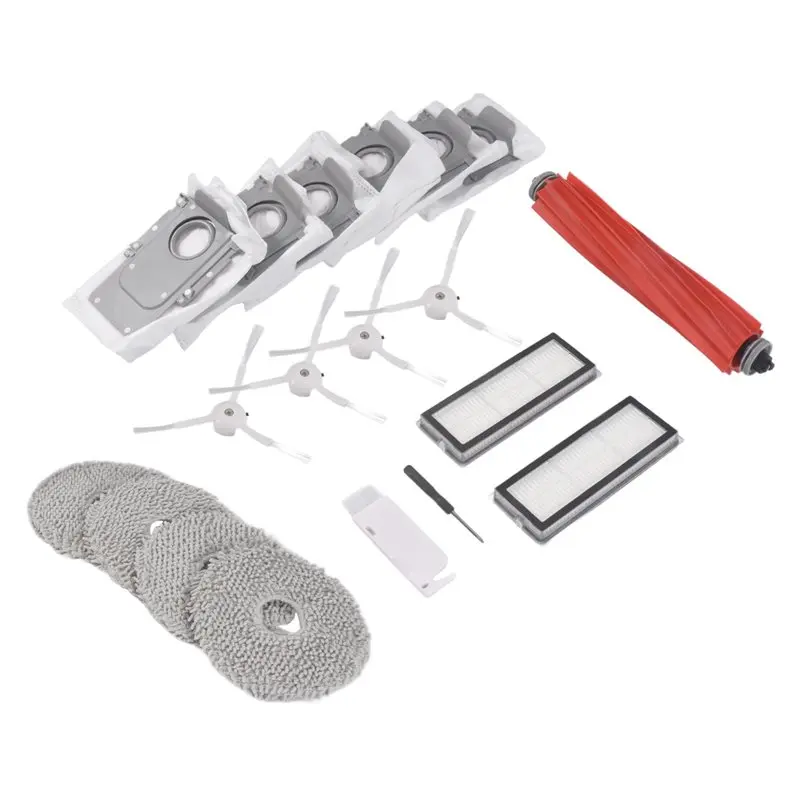 AEE8-Для Roborock Q Revo S, Qrevo Pro, Qrevo Plus Основная боковая щетка для робота-пылесоса Hepa-фильтр, подушечки для швабры, мешки для пыли, аксессуары
AEE8-Для Roborock Q Revo S, Qrevo Pro, Qrevo Plus Основная боковая щетка для робота-пылесоса Hepa-фильтр, подушечки для швабры, мешки для пыли, аксессуары