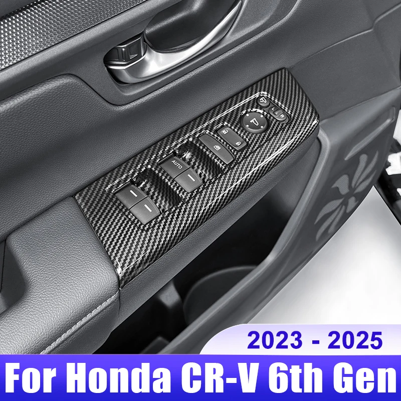 Для Honda CRV 6-го поколения 2023 2024 2025/CR-V гибридный автомобильный переключатель подъема оконного стекла, кнопка панели, накладка, аксессуары
Для Honda CRV 6-го поколения 2023 2024 2025/CR-V гибридный автомобильный переключатель подъема оконного стекла, кнопка панели, накладка, аксессуары