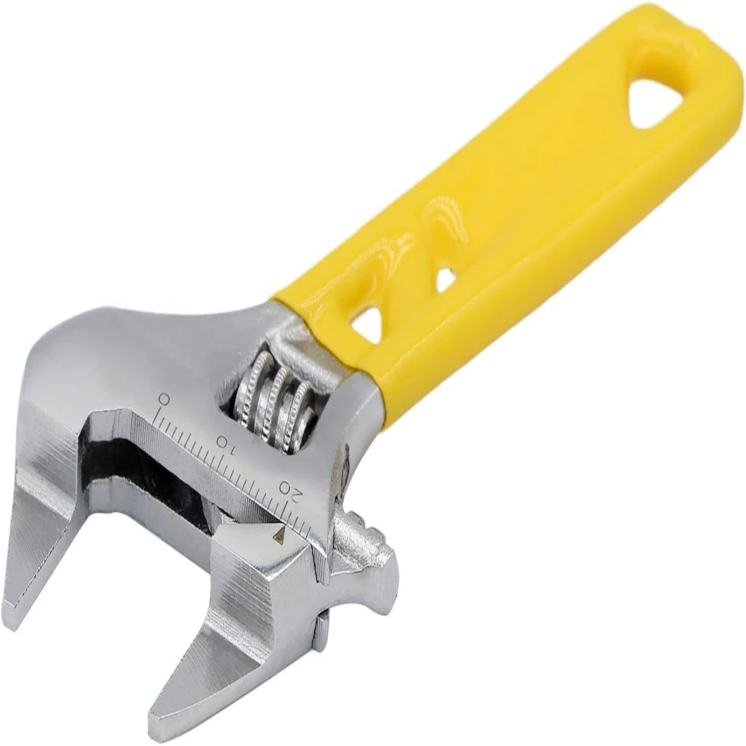 Enhanced Ultimate Precision 8-Inch Slim Black Alloy Steel Adjustable Jaw Wrench - Ideal Tool for Tight Spaces with Sleek and Ext
Enhanced Ultimate Precision 8-Inch Slim Black Alloy Steel Adjustable Jaw Wrench - Ideal Tool for Tight Spaces with Sleek and Ext