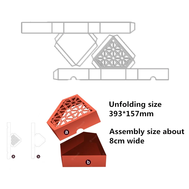 Decorative Pattern Mini 3D Box Metal Cutting Dies for New 2022 Scrapbooking Paper Making Frame Card Craft Supplies No Stamp
Decorative Pattern Mini 3D Box Metal Cutting Dies for New 2022 Scrapbooking Paper Making Frame Card Craft Supplies No Stamp
