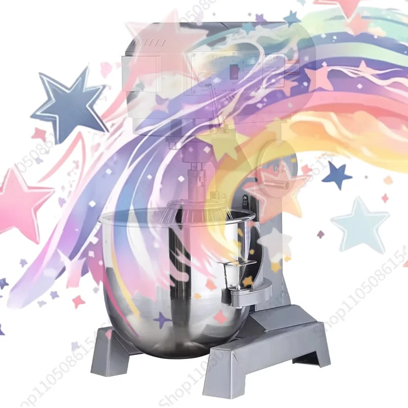 Mixer Commercial Dough Mixer Powerful Egg Beater Kneading Flour Filling Chef Cream Milk Machine
Mixer Commercial Dough Mixer Powerful Egg Beater Kneading Flour Filling Chef Cream Milk Machine