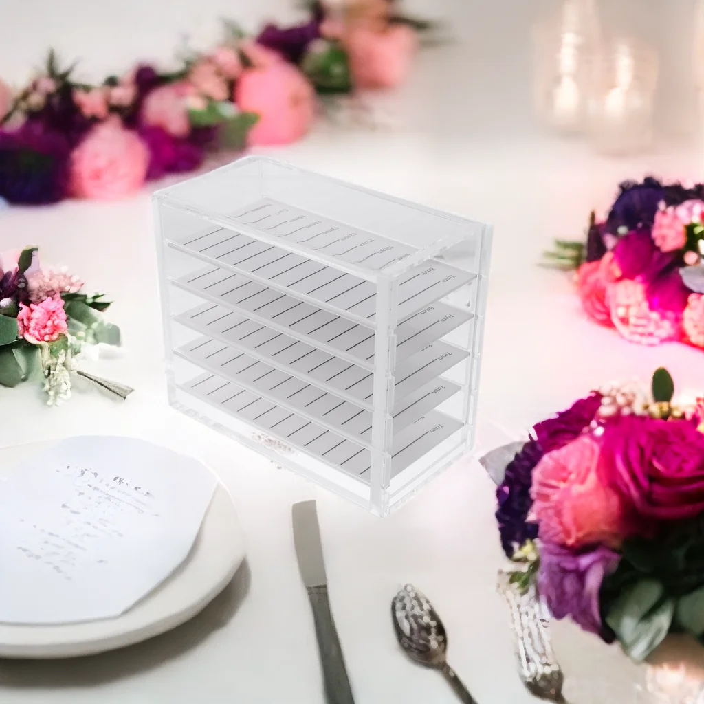 5 Layers False Eyelash Storage Box Acrylic Transparent Organizer Case Lightweight Portable packaging artificial eyelash 
5 Layers False Eyelash Storage Box Acrylic Transparent Organizer Case Lightweight Portable packaging artificial eyelash