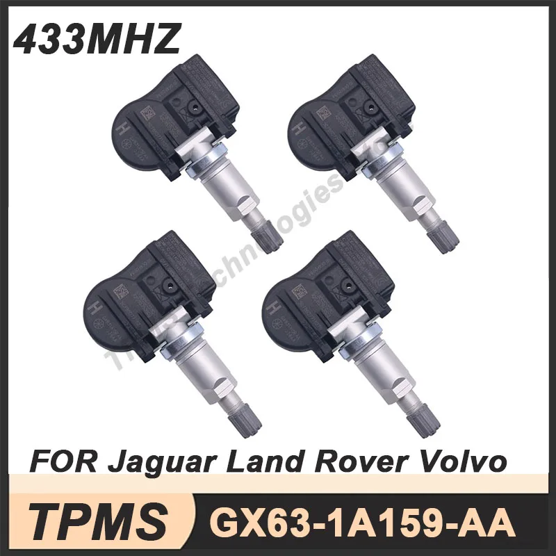 1/4Pcs TPMS Tire Pressure Sensor For Jaguar F-Type XF XJ XK Land Rover LR2 LR3 Discovery Defender GX63-1A159-AA LR070840 433MHz
1/4Pcs TPMS Tire Pressure Sensor For Jaguar F-Type XF XJ XK Land Rover LR2 LR3 Discovery Defender GX63-1A159-AA LR070840 433MHz