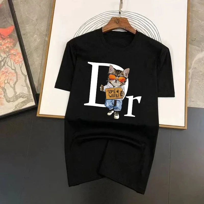 2026 весенне-летняя хлопковая футболка высокого качества, винтажная брендовая модная повседневная уличная женская футболка с коротким рукавом
2026 весенне-летняя хлопковая футболка высокого качества, винтажная брендовая модная повседневная уличная женская футболка с коротким рукавом