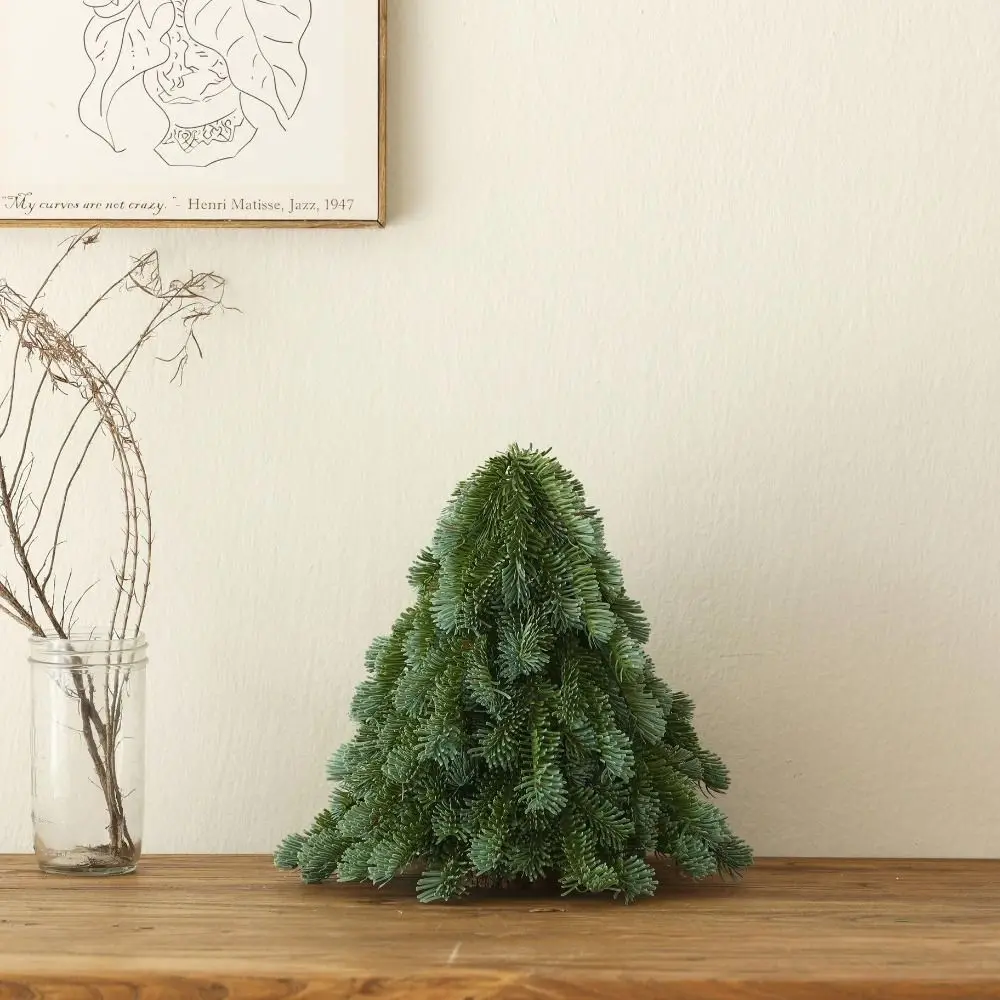 Tower Shaped Mini Christmas Tree Handmade Stable Mini Snow Pine Tree Party Props Reusable Christmas Decorations Living Room
Tower Shaped Mini Christmas Tree Handmade Stable Mini Snow Pine Tree Party Props Reusable Christmas Decorations Living Room
