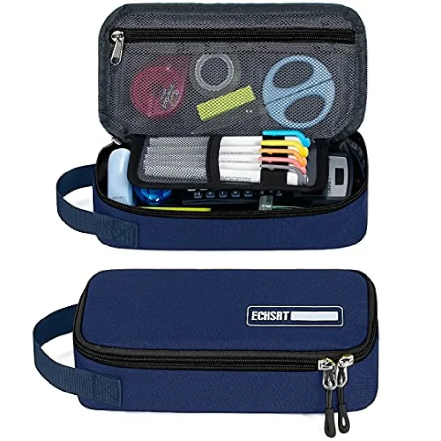 Large Pencil Case, Aesthetic Pen Pouch with Big Capacity, Minimalist Portable Stationery Bag with Handle for Office Organizer A
Large Pencil Case, Aesthetic Pen Pouch with Big Capacity, Minimalist Portable Stationery Bag with Handle for Office Organizer A