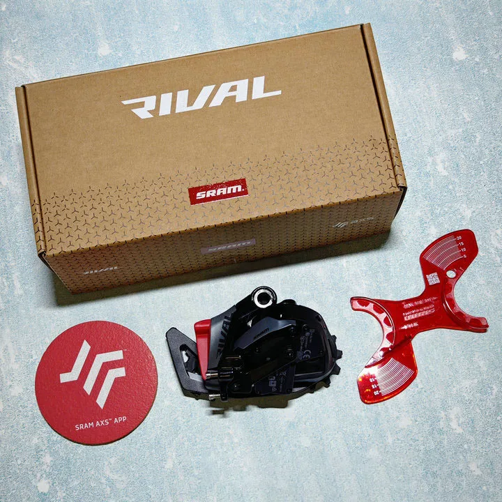 SRAM Rival AXS Rear Derailleur RD-RIV-E-E1 12SPEED Compatible 10-36T 2x Drivetrain Configuration AXS enabled for easy setup
SRAM Rival AXS Rear Derailleur RD-RIV-E-E1 12SPEED Compatible 10-36T 2x Drivetrain Configuration AXS enabled for easy setup