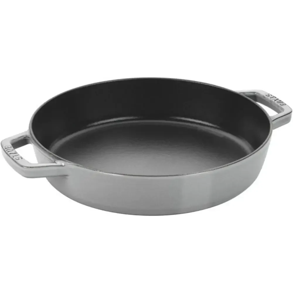 Grey 20 cm Cast Iron Frying Pan
Grey 20 cm Cast Iron Frying Pan