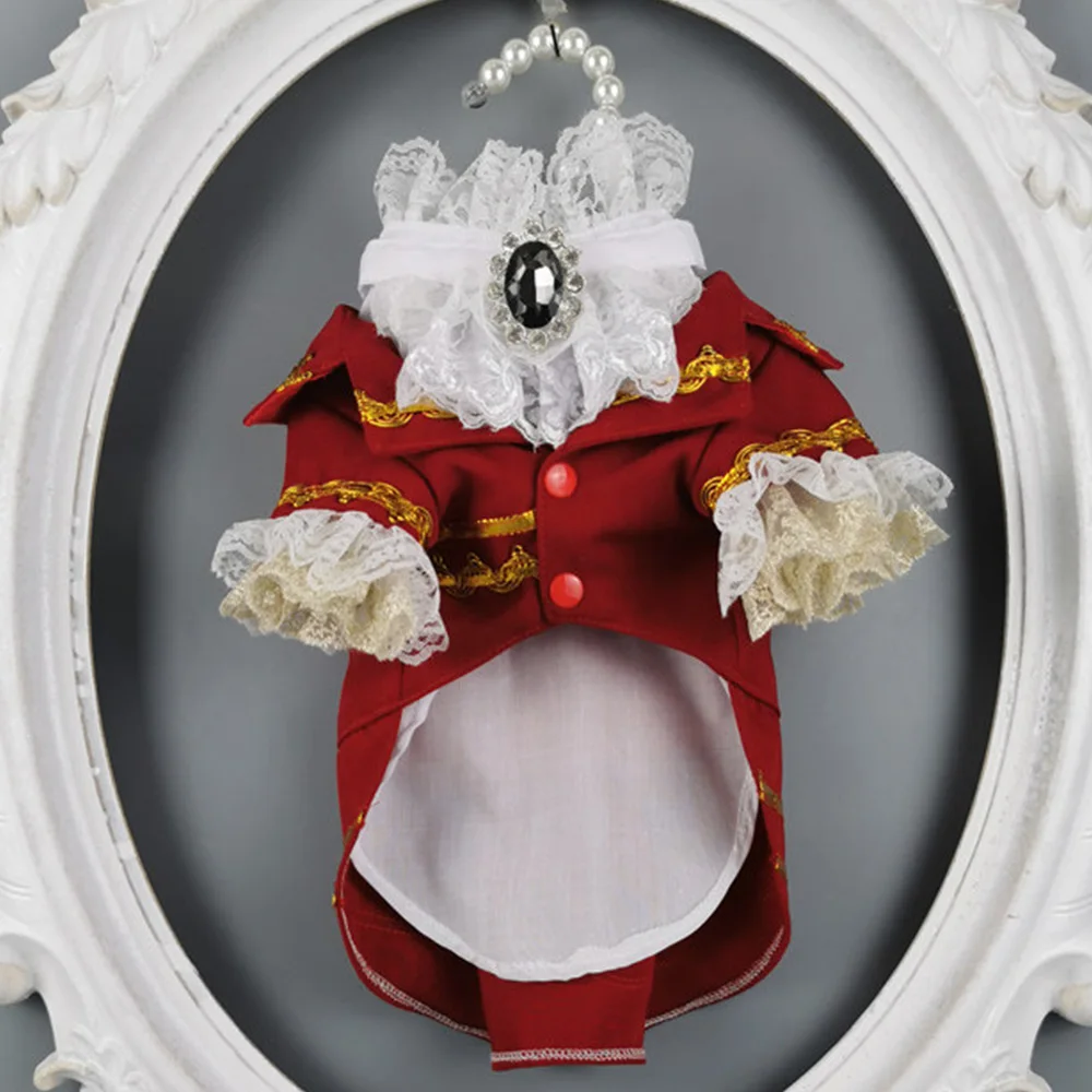 Handmade European Court Style Pet Costume Twin Set with Lace Cuffs Collar for Cats Poodles Maltese - Unique Design Dog Clothes
Handmade European Court Style Pet Costume Twin Set with Lace Cuffs Collar for Cats Poodles Maltese - Unique Design Dog Clothes