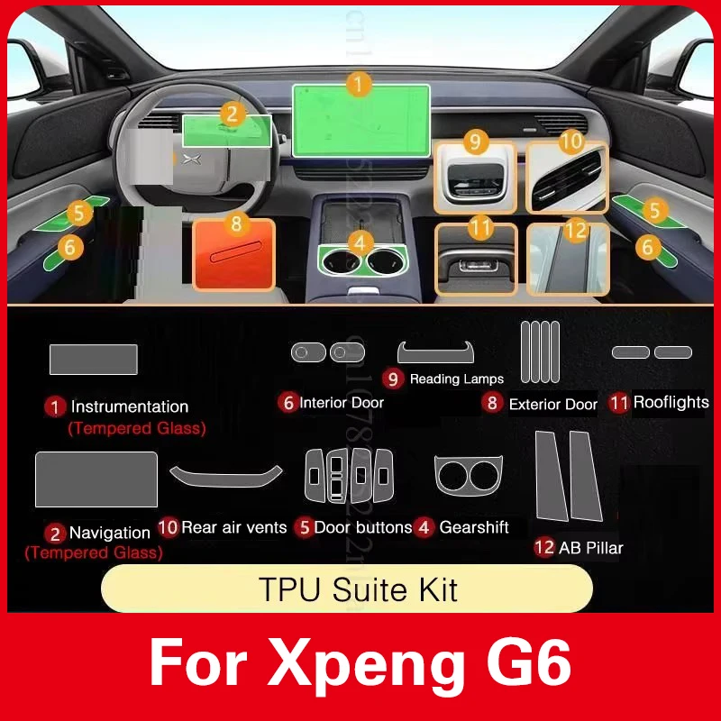 Tempered Glass Protective Film For Xpeng G6 Navigation Instruments Car Interior Accessories Center Console Sticker Suite Kit
Tempered Glass Protective Film For Xpeng G6 Navigation Instruments Car Interior Accessories Center Console Sticker Suite Kit
