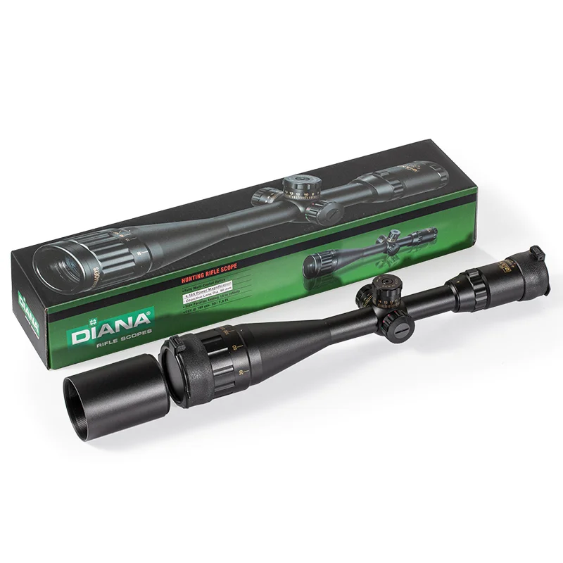 Second focal plane DIANA 4-16X50AOE wire-coated cross-split outdoor telescope
Second focal plane DIANA 4-16X50AOE wire-coated cross-split outdoor telescope