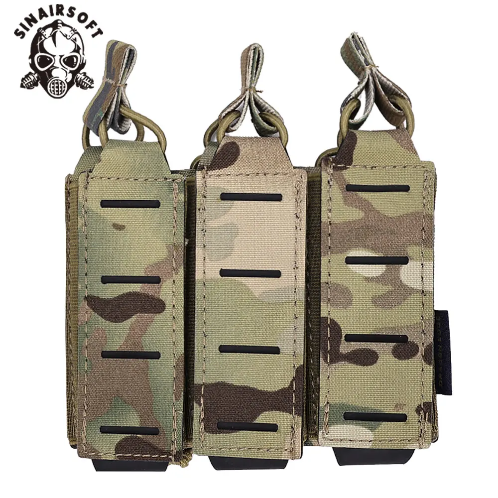 SINAIRSOFT Тактический подсумок для журналов LSR 9 мм, тройной переносной чехол Molle, лазерная резка
SINAIRSOFT Тактический подсумок для журналов LSR 9 мм, тройной переносной чехол Molle, лазерная резка