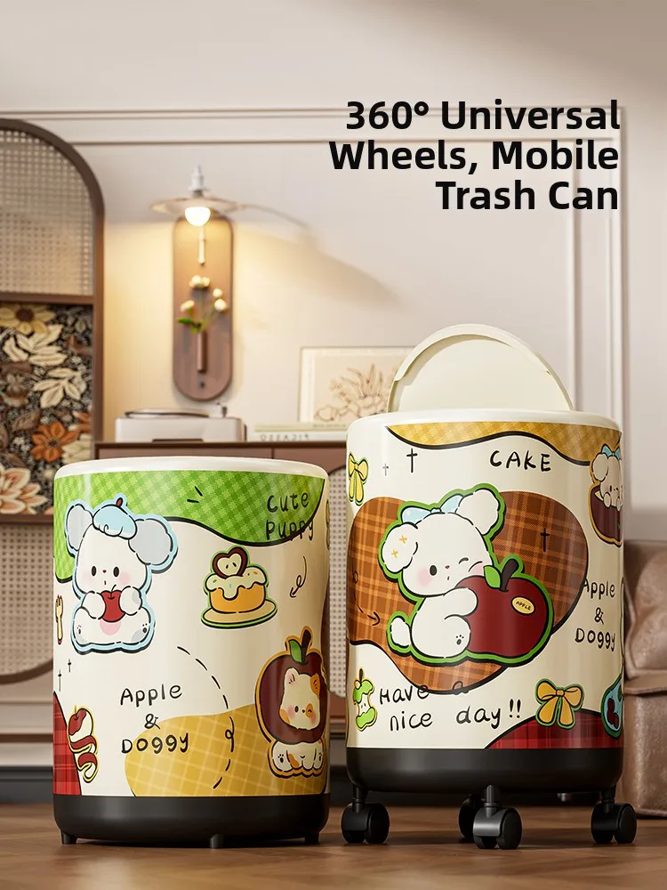 Large Size Cute Tra Can Home Use Durable Plastic round Body Moving pe No Cover Lid Household Cleaning Tools Living Room B...
Large Size Cute Tra Can Home Use Durable Plastic round Body Moving pe No Cover Lid Household Cleaning Tools Living Room B...